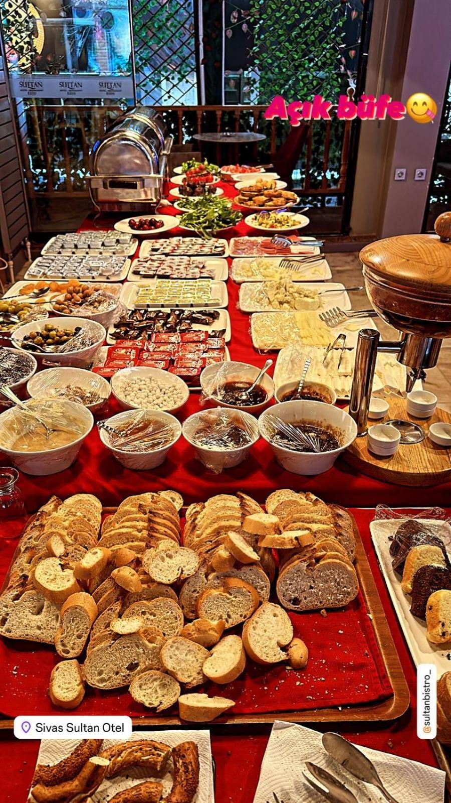 Sultan Hotel-Restaurant-Bistro Sivas Exterior foto